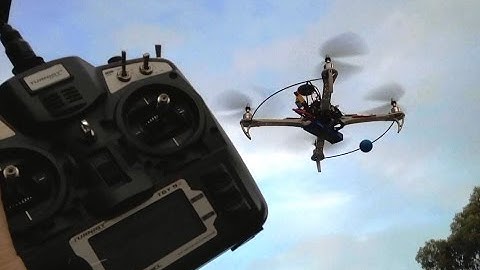 Hobbyking HKPILOT 2.7 APM V3.2 Barometer Location and Protection with Loiter Test.