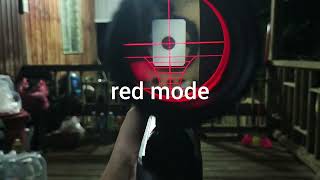 8X Scope With Red And Green Light