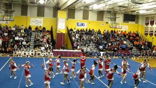 Blair Cheerleaders at the Panther Competition 2011