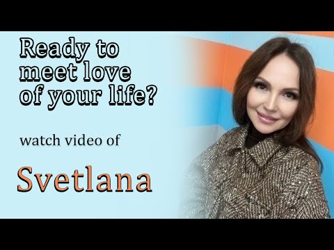 Svetlana More Than A Dream A Real Partner 