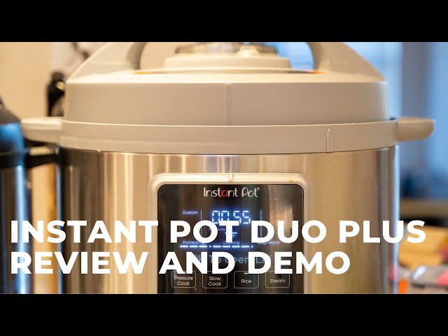 Instant Pot® Duo™ Plus 8-quart Multi-Use Pressure Cooker with Whisper-Quiet  Steam Release, V4