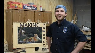 Follow along as I turn a few pieces of scrap wood into a simple but elegant picture frame. I utilize a key hole bit in the router table to 