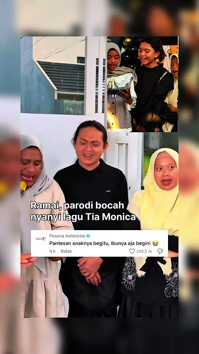 Viral!!! Bocah parodikan lagu Tia Monika
