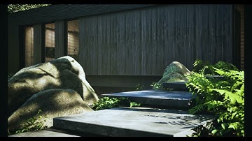 Architectural visualization in Unreal engine 5.1 - Nanite foliage & Lumen GI