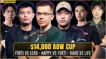 ⚔️ Happy vs Sok - Forti vs eer0 - Kaho vs Life 🏆 Ancient of Wonders Cup 5 🎙️ Neo& Remo