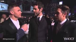 Take That - Red Carpet Interview (Kingsman: The Secret Service Premiere)