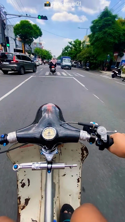 vespa for fun bro #vespa 😎