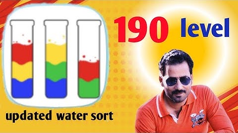 water sort color level 190 updated