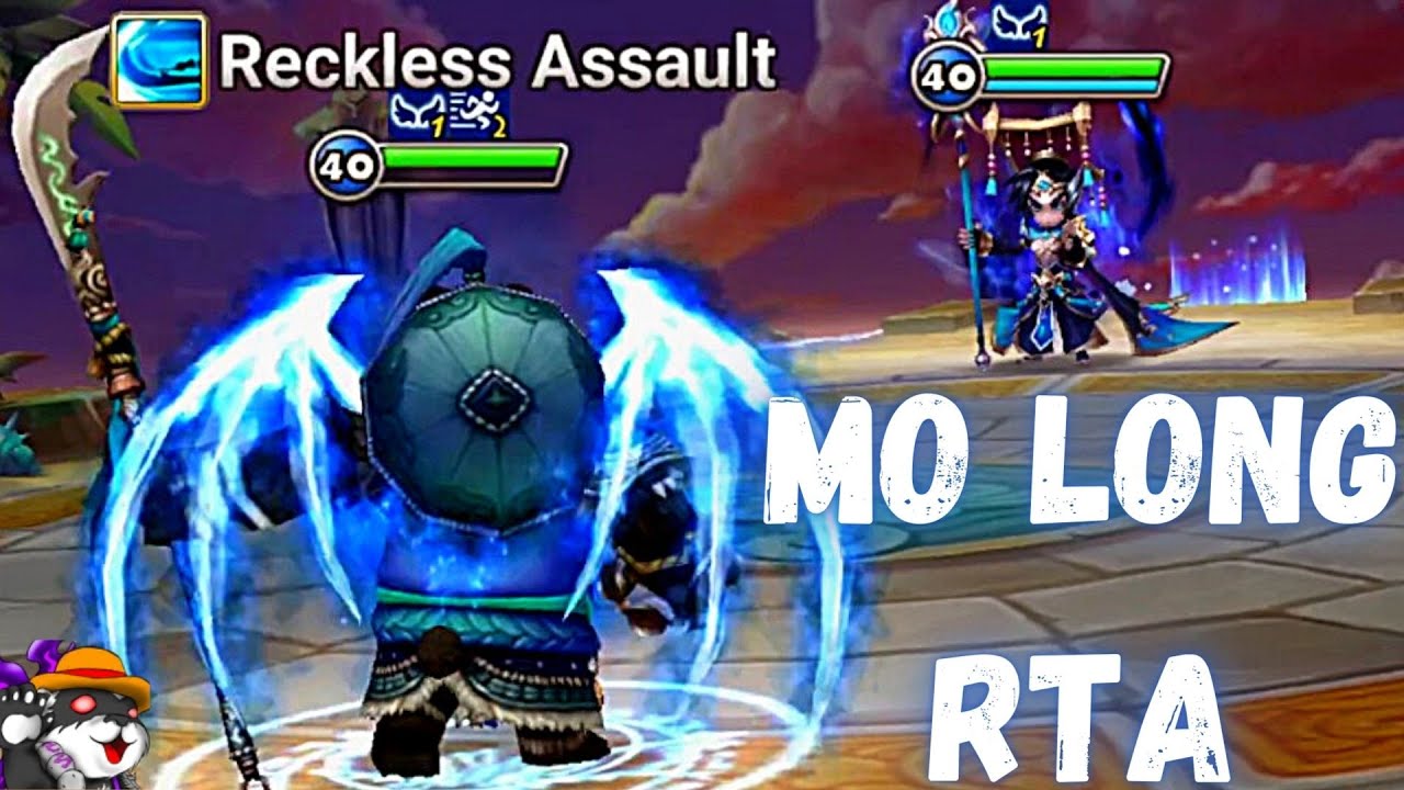 The Power Of Mo Long (Water Panda Warrior) In RTA Summoners War - YouTube