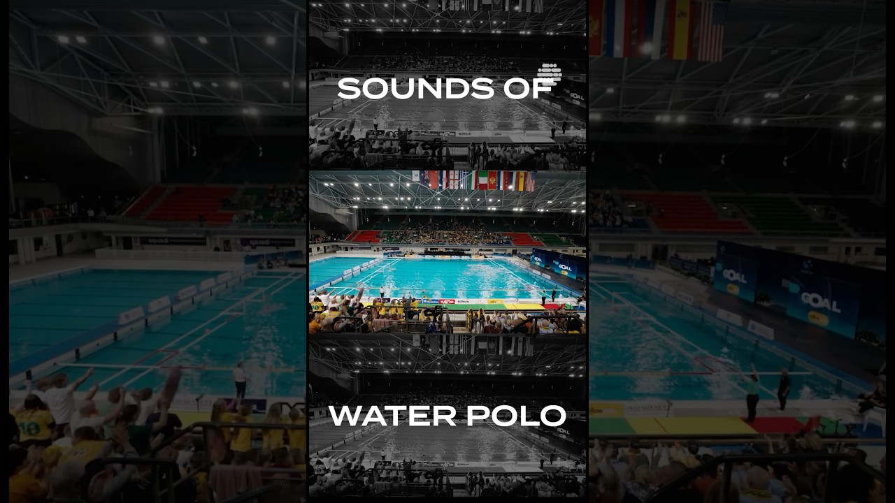 The sounds of Water Polo 🤽‍♀️🤽‍♂️ #waterpolo #sound #sounds #sports #worldcup #worldaquatics