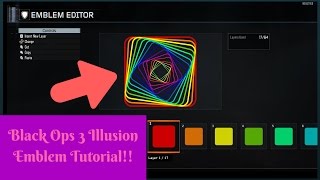 Black Ops 3 Easy Illusion Emblem Tutorial!