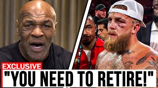 Download Lagu Mike Tyson smeekt Jake Paul om met pensioen te gaan na zijn brute knock-out tegen Anthony Joshua. MP3