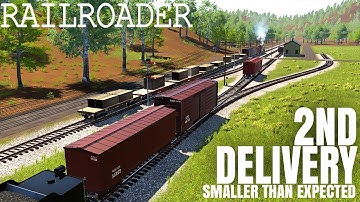 Railroader #54. This 2nd delivery is far smaller than expected. 1950s U.S railway sim