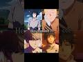 The best anime power couples which one is your favourite? #naruto #sasuke