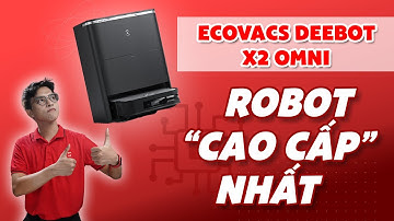 Robot hút bụi "né dây" cao cấp nhất hiện nay - Deebot X2 Omni  | CellphoneS