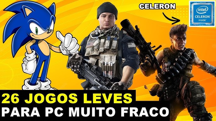 💻 Jogos legais que rodam em um PC fraco 