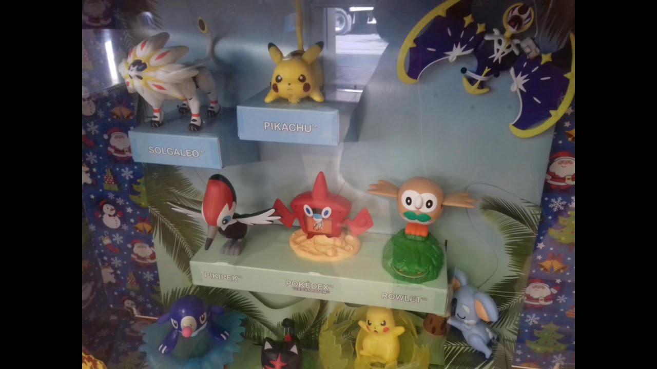 Abrindo Miniaturas de POKÉMON SUN E MOON do McDonalds / Mclanche Feliz  Dezembro 2017 