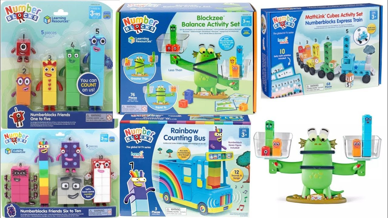Numberblocks – Unboxing Learning Resources Numberblock Friends 1 to 10 ...