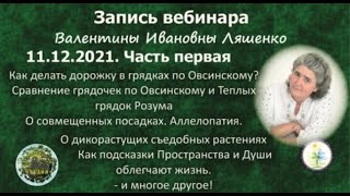 видео: Вебинар природосообразного земледельца Валентины Ивановны Ляшенко картинка: Вебинар природосообразного земледельца Валентины Ивановны Ляшенко