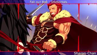 Nightcore] fall out boy - immortals + ...