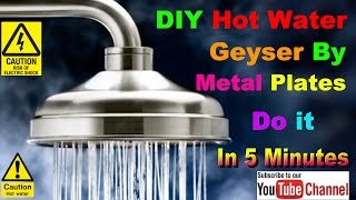 Water Heater by Metal Steel Plates