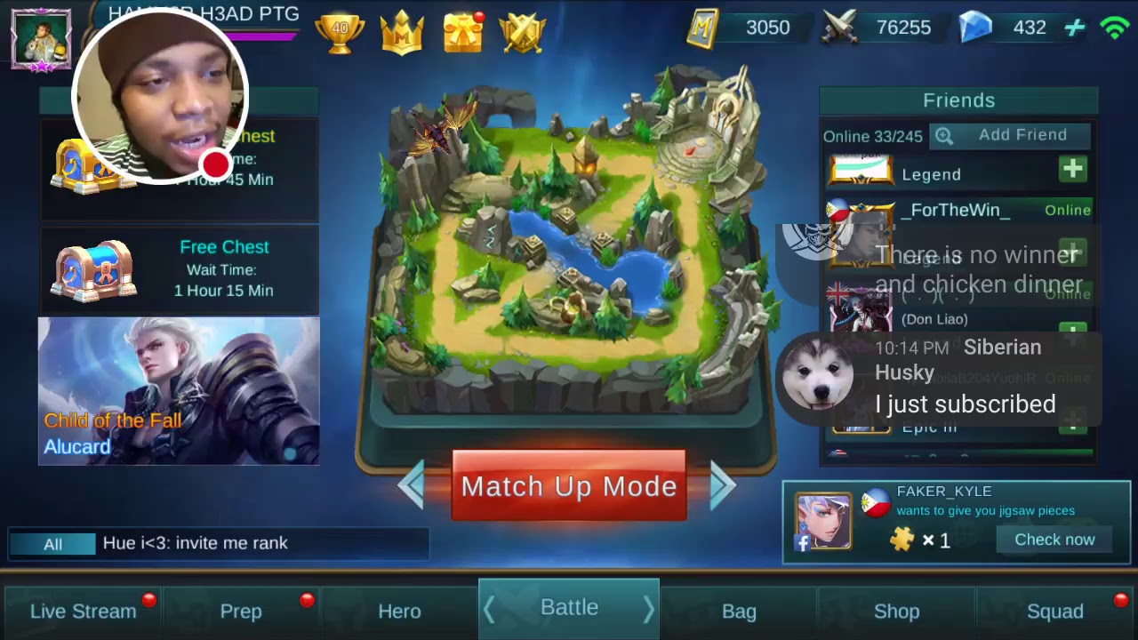 Mobile Legends Skin Giveaway PTG - YouTube