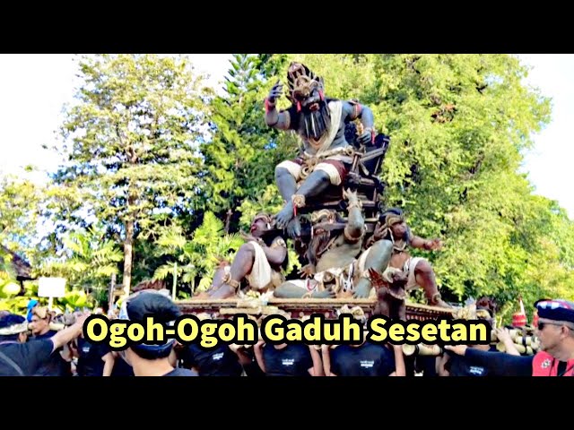 Ogoh-Ogoh Banjar Gaduh Sesetan Denpasar Selatan Bali | STT Eka Laksana class=