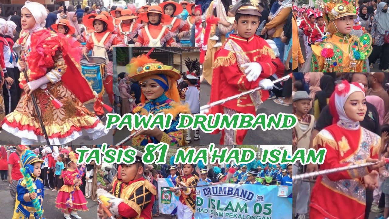 PAWAI DRUMBAND TA'SIS 81 MA'HAD ISLAM PEKALONGAN 2023