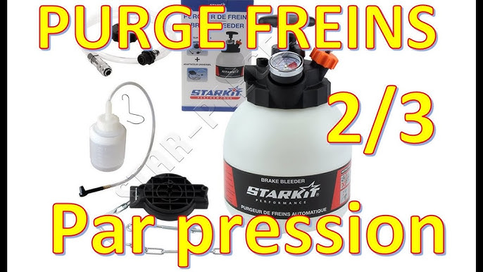 QID-Purgeur de liquide de frein Kit de purge de liquide de frein  pneumatique 2L extracteur d'huile de frein sous vide