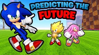 Predicting *THE FUTURE* Of Sonic Speed Simulator!