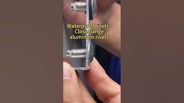 Waterproof rivet，large flange rivet #szent #poprivet #blindrivet #kseetrivet #riveter