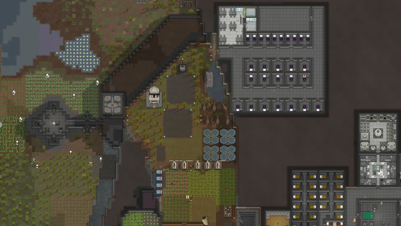 [Rimworld] Timelapse of old Multirace colony - YouTube