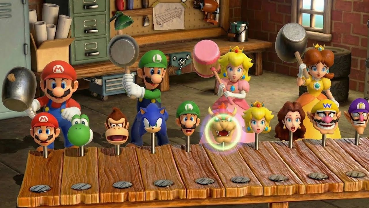 【スーパー マリオパーティ ジャンボリー】究極のミニゲーム対決マリオVsルイージVsピーチVsデイジー(たつじん難易度)