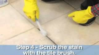 How to Remove Stains From Tile Grout