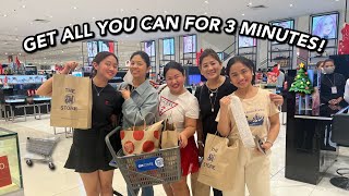 Vlogmas Day 18: Get All You Can at SM Store for 3 Minutes!