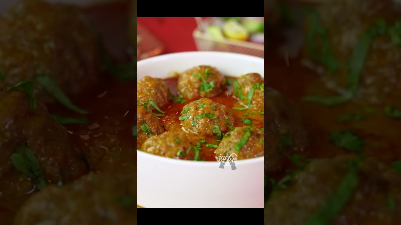 Mutton Kofta Recipe By SooperChef | Magic Meals with Coca-Cola #shorts