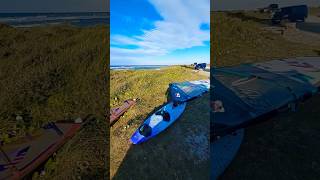 Windsurf Wave session, what great start to the weekend. #windsurf #windsurfing #coldhawaii #nordic