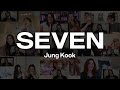 Jung Kook -Seven (feat. Latto)- [Reaction mashup]