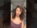 EVERY GIRL WITH CURLY HAIR SHOULD KNOW… #curlyhair #hairtok #hairtexture