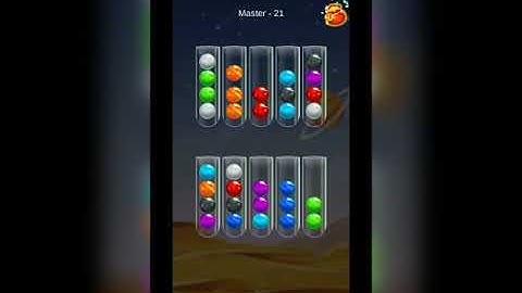 master golden bubble sort level 21