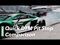 SOPHIA FLOERSCH - DTM PIT STOP comparison for fans |  DTM |  2021 |  ABT | Lausitzring