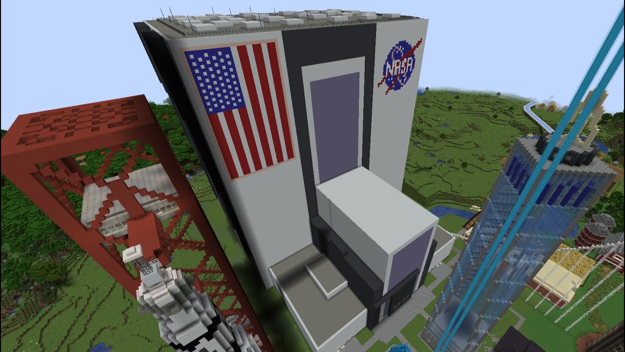 Nasa Construye Minecraft Space LEGO City NASA Space Rocket Assembly