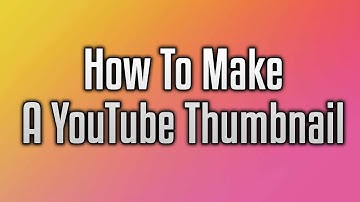 How To Make Thumbnails For YouTube Videos With Photoshop 2015/2016!