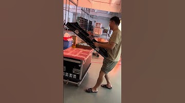 How fast to dismantle a LED Grille Display?