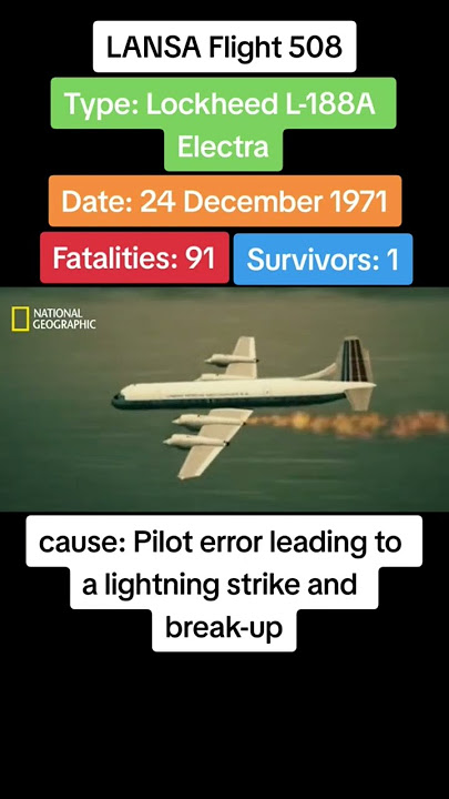 LANSA Flight 508 Crash Animation #shorts #rip #animation