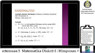 kardinalitas - Matematika Diskrit - Informatika