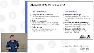 The Intelligent Data Platform activating your unstructured data for AI with CTERA