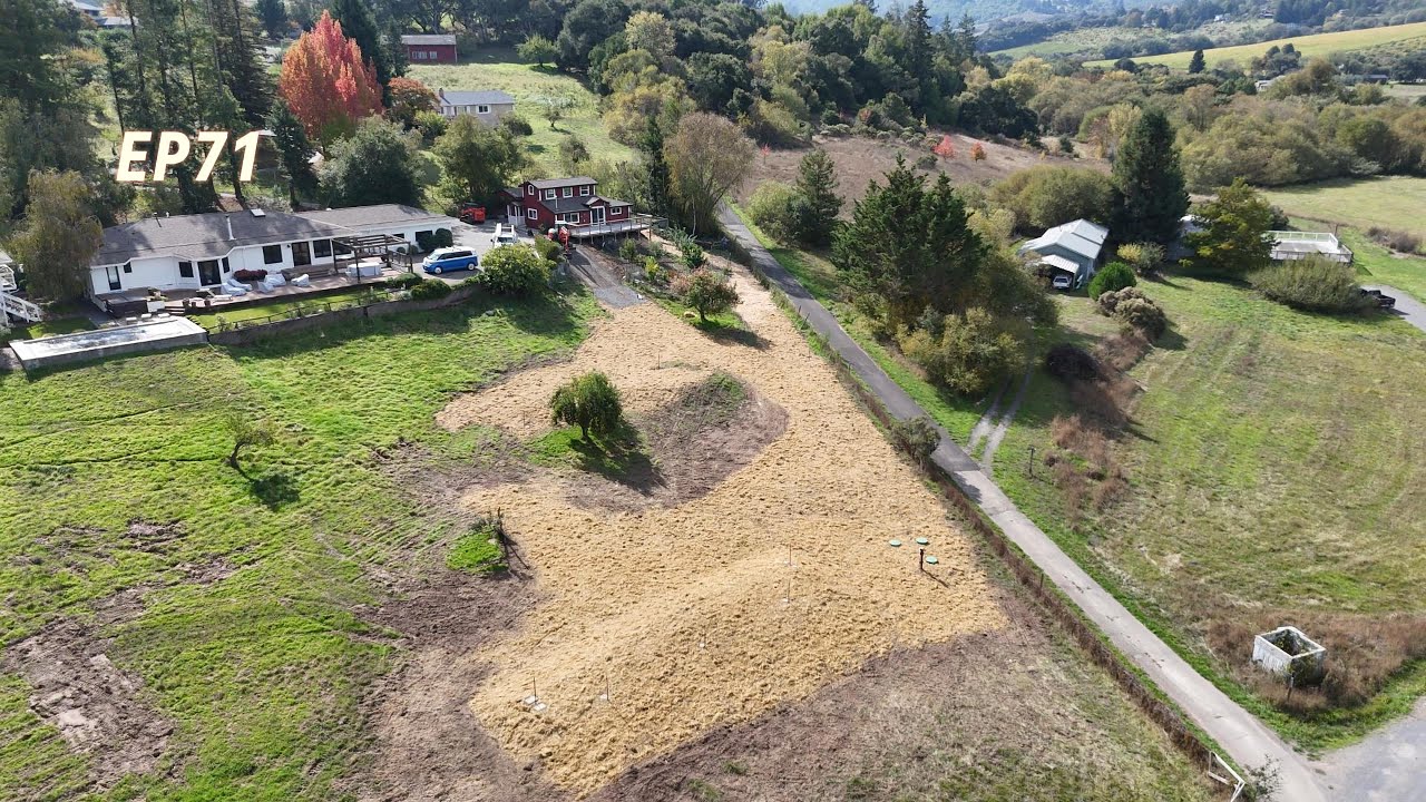 California Above Ground Septic System for an ADU EP71 Complete install start to finish.