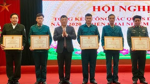 Tổng kết công tác Quốc phòng -  Quân sự địa phương năm 2020
