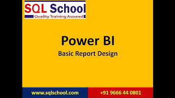 How to design Power BI Report?